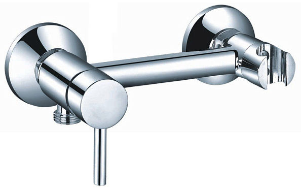 Смеситель для душа и гигиенического душа со штуцером с держателем Cezares Czr, хром (CZR-DA3-01)