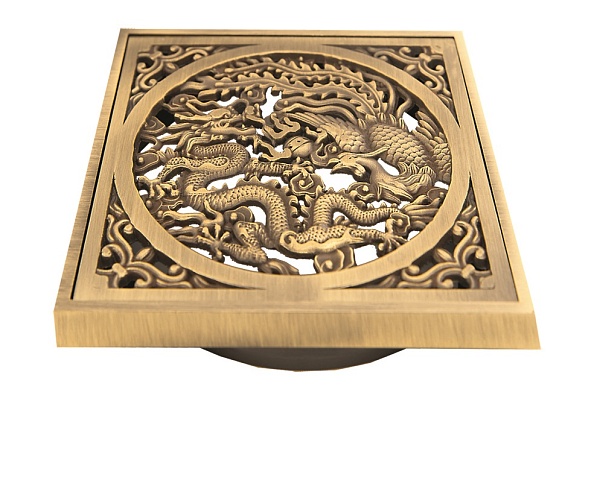 Решетка BRONZE DE LUXE "Дракон" для трапа (21986)