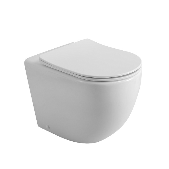 Чаша приставного унитаза BelBagno Sfera-R, белый (BB2141CBR/SC)