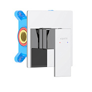 AQ1666CR ЛИБРА смеситель для душа 1 режим (внешняя и скрытая часть)