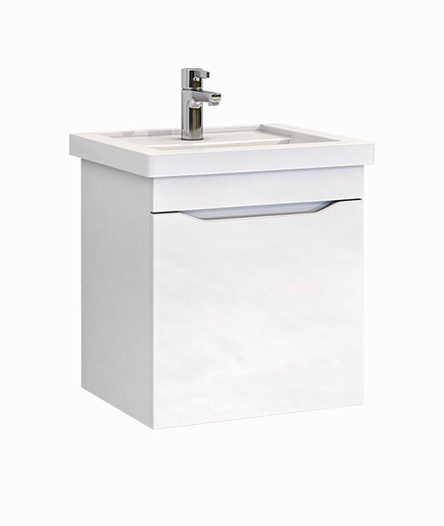 Тумба с раковиной подвесная VIGO Grani tp.GRI.FOS.50.1Y, 50 см