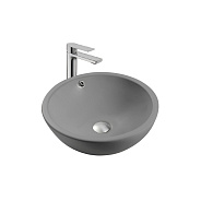 AQ5354-MG раковина 440*440*175 для установки на столешницу, матовый серый