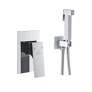 Гигиенический душ со смесителем Rose R1005, хром