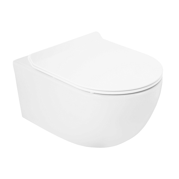 Чаша подвесного унитаза Cezares Molveno, белый (CZR-2468-TH-R)