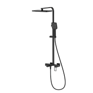 Душевая система со смесителем DQ Dortmund черный (DA1713705)