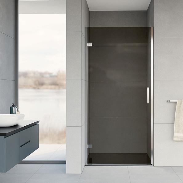 Душевая дверь Vincea Flex (VDP-1F900CG) 900х2000 мм, хром, стекло тонированное