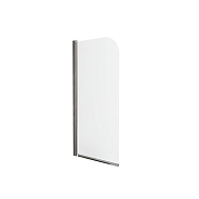 Шторка на ванну распашная Knotlor BS070CG0C 140х70, хром