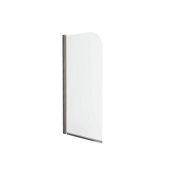 Шторка на ванну распашная Knotlor BS070CG0C 140х70, хром