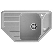 Кухонная мойка GranFest CORNER 800E, серый
