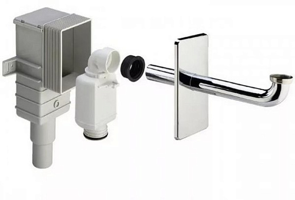 Сифон для раковины Viega 553753 скрытый