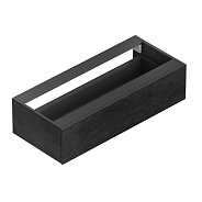 База с одним ящиком Cezares Cadro 1000х460х250, Nero (CADRO-100-1C-SO-NR-BLUM)