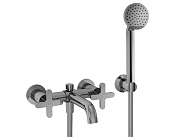 Смеситель для ванны и душа Fantini Icona Classic, Matt British Gold PVD (53 P6 R015)