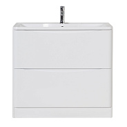 База под раковину напольная BelBagno Albano 1000х810х450 мм, Bianco Lucido (ALBANO-1000-2C-PIA-BL)