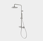 Смеситель для душа Fima Carlo Frattini Spillo Steel, на 1 потребитель, нержавеющая сталь (F4385/R25SINOX)