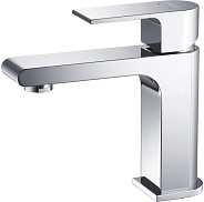 AQ1410CR ЛИРА смеситель для раковины 103, без донного клапана