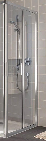 Душевая 2-створчатая раздвижная дверь для комбинации со второй дверью Kermi Cada Xs 885-910/2000 (правая) CKE2R09020VPK