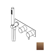 Смеситель для ванны и душа Ritmonio Diametro35 Inox, Brushed Copper Stainless Steel PVD (E0BA0466EF47)