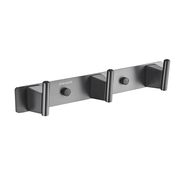 Планка с 3 крючками Shevanik SG5731T, оружейная сталь