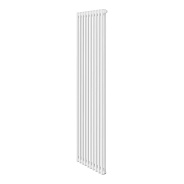 Трубчатый дизайн-радиатор Royal Thermo Insignia VC2180 10 секций, белый, нижнее подключение
