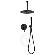 Душевая система встраиваемая FILARETE Roun FL1024BL, черный