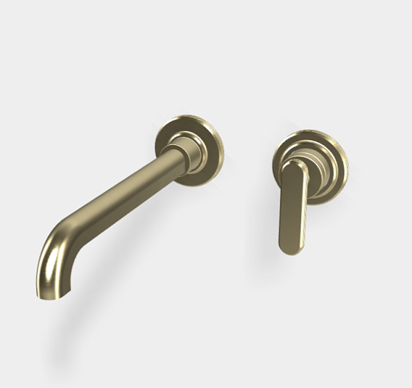 Смеситель для раковины Fima Carlo Frattini Park Lane, шампань брашированная (F1301WZX9HS)