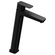 Смеситель для умывальника без донного клапана TD F 015.20 высокий черный