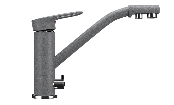 Смеситель для кухни ULGRAN Classic графит (U-010-342)