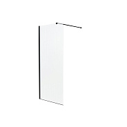 Душевая перегородка Knotlor WI090CG1BL 90х200, черный