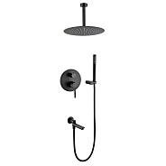 Душевая система встраиваемая Grocenberg GB5099BL-2, черный