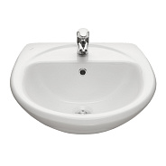 131112S0011B0 Умывальник Соната с переливом белый 540х485