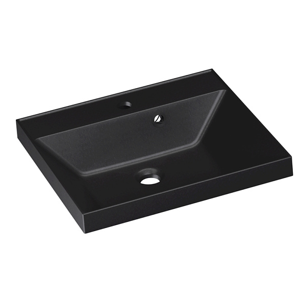 Раковина Florentina Астория 55 см 10.170.00500.302, антрацит