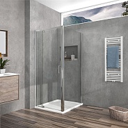 Душевой уголок Vincea Intra (VSR-1I901090CL) 900/1000х900 мм, хром, стекло прозрачное