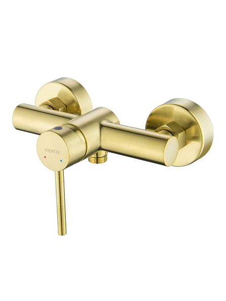 AQ1360BG ЕВРОПА смеситель для душа, шлиф. золото