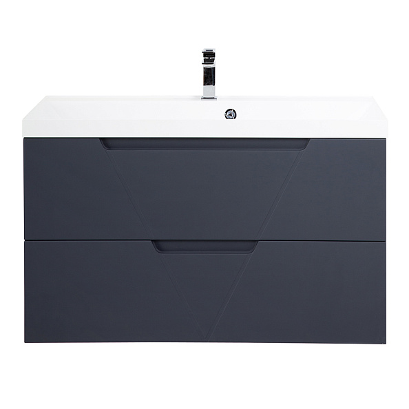 База под раковину подвесная BelBagno Vittoria 1000х570х450 мм, Grigio Opaco (VITTORIA-1000-2C-SO-GO-P)