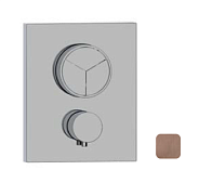 Смеситель для душа Almar Core, на 3 потребителя, Copper Brushed PVD (E176683.CO)