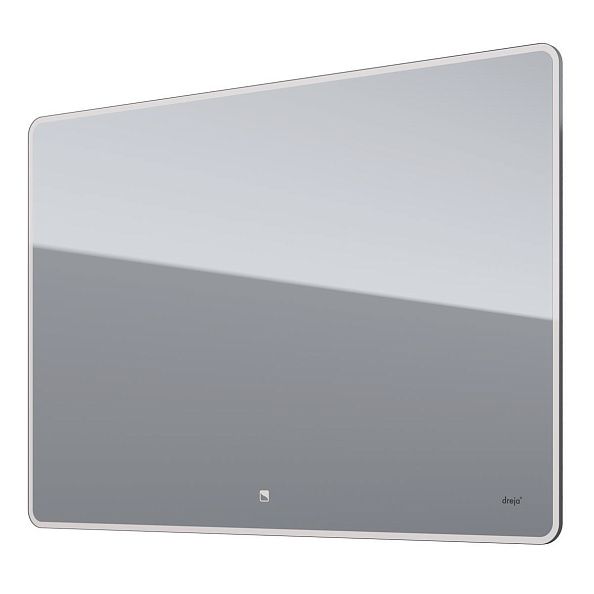 Зеркало Dreja Point 100x70 см, белый