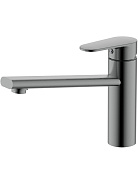 AQ1880BGM НИКА смеситель для кухни, оружейная сталь