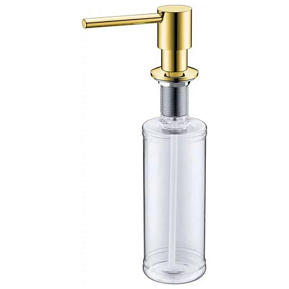 Дозатор встраиваемый Grocenberg AC0031MG, матовое золото