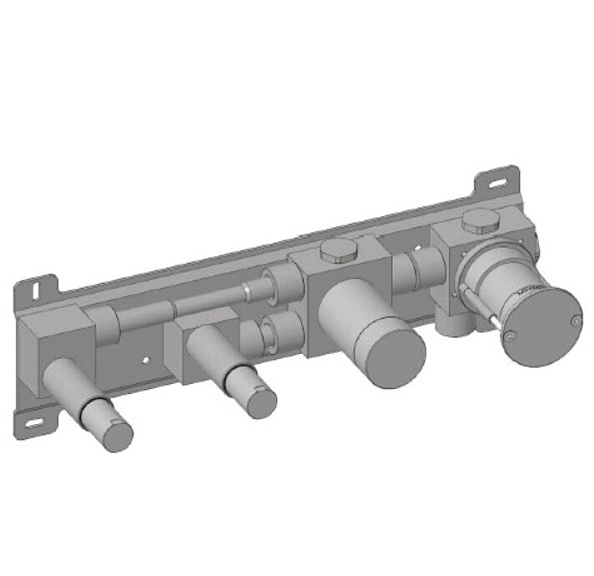 Внутренняя часть Fantini AC/Eclipse, назначение-смеситель для ванны и душа, не окрашен (40 00 D721A)