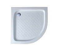 Акриловый поддон Cezares 950х950 мм, белый (TRAY-A-R-95-550-15-W)
