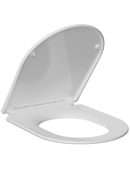 AQ4002-00 Сидение с крышкой (дюропласт) ROUND (для AQ4412, AQ4422, AQ4452), SoftClose, QuickRelease, белая
