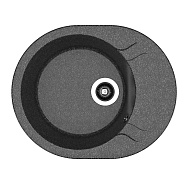 Кухонная мойка Dr. Gans БЕРТА 25.040.B0580.407, черный