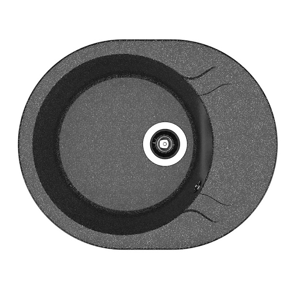 Кухонная мойка Dr. Gans БЕРТА 25.040.B0580.407, черный