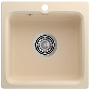 Кухонная мойка GranFest SMART 430, бежевый