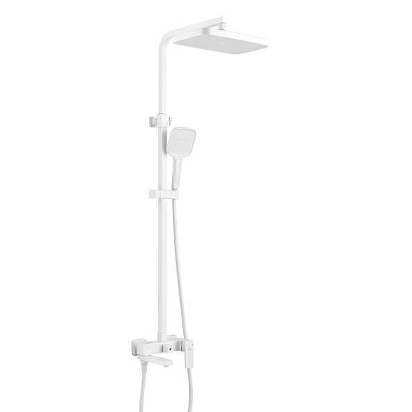 Душевая система Rose R2836C, белый