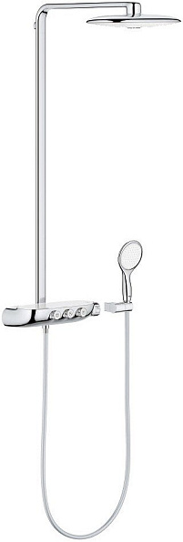 Душевая система Grohe Rainshower SmartControl 26250LS0 белый/хром