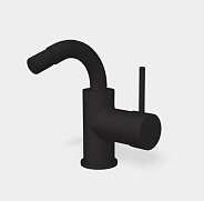 Смеситель для биде Fima Carlo Frattini Spillo Up, чёрный матовый (F3042NS)