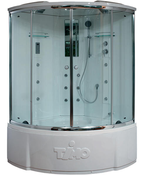 Душевая кабина Timo Lux 150*150*220  (T-7755)