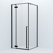 Душевое ограждение IDDIS Slide черный алюминиевый профиль (SLI6BS0i23)