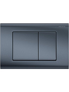 PNS-0000004 (001C-1Q) Панель смыва Оружейная сталь матовая для INSP-0000001 Pneumo S (клавиши квадрат)